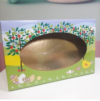 Picture of FIGOLLA BOX WITH TREES 29.5 X 19.2 X 5CM